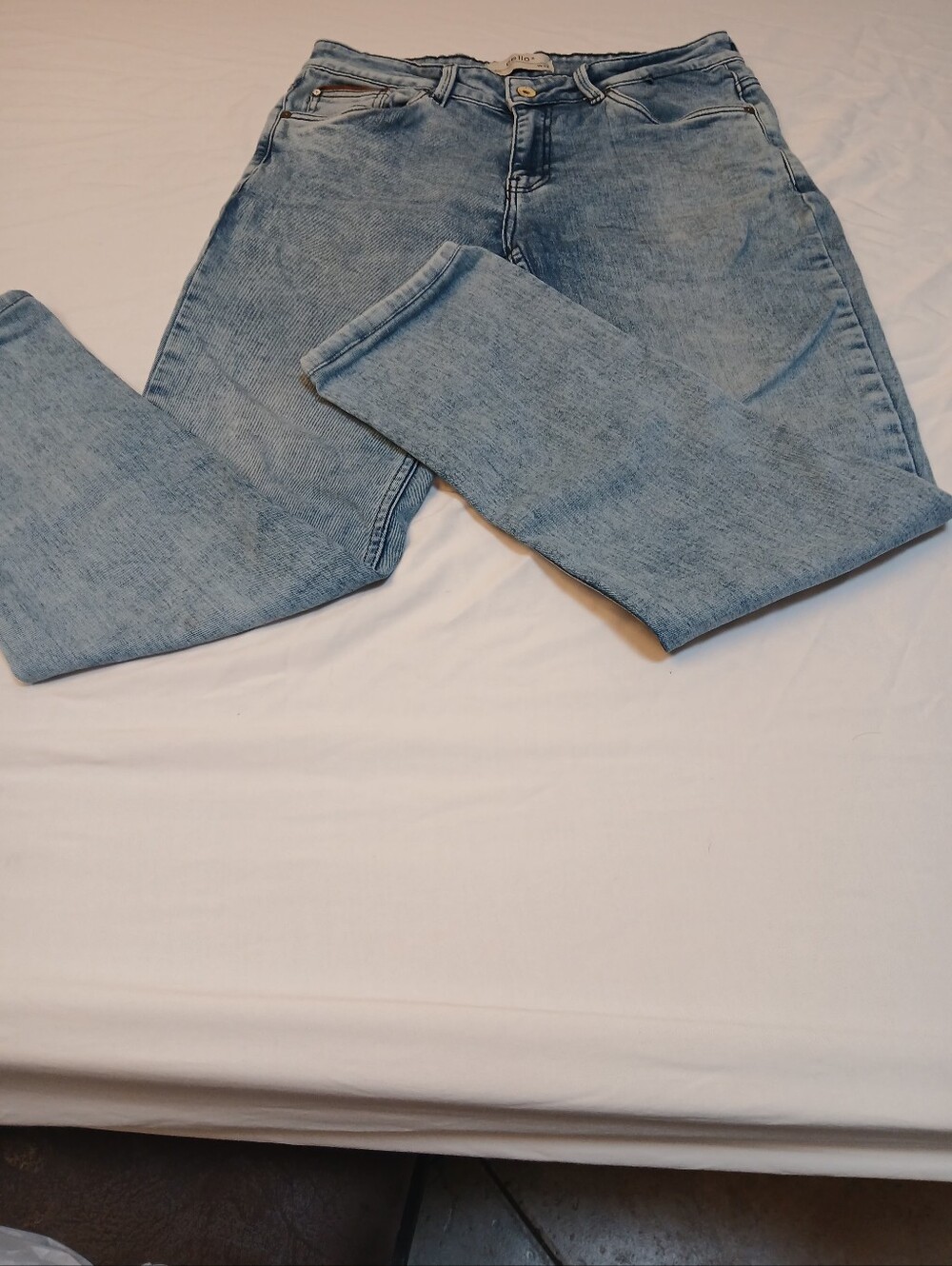 Light Blue Mens Jeans - Classic Straight Fit